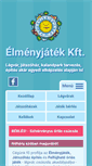 Mobile Screenshot of elmenyjatek.hu